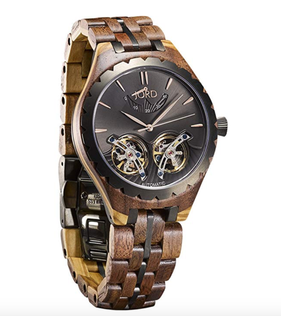 Jord meridian series automatic wooden watch