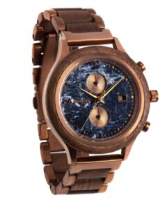 Treehut Rise Watch With Bronze And Blue Marble Face